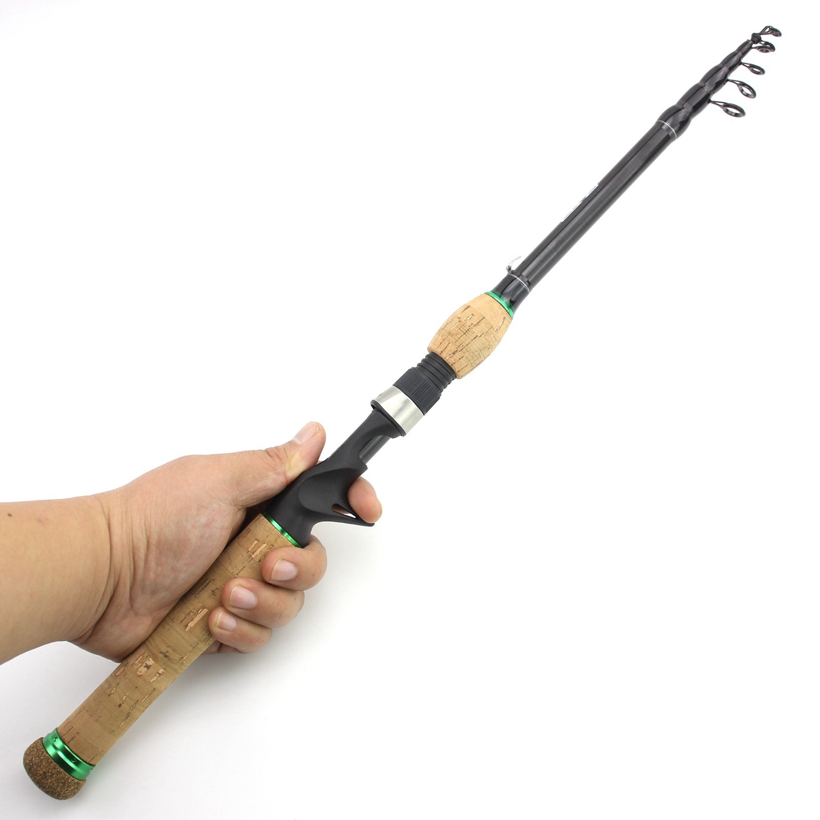 Spinning Carbon Fishing Telescopic Casting Rod Fast Long Shot Lake Fishing Rod