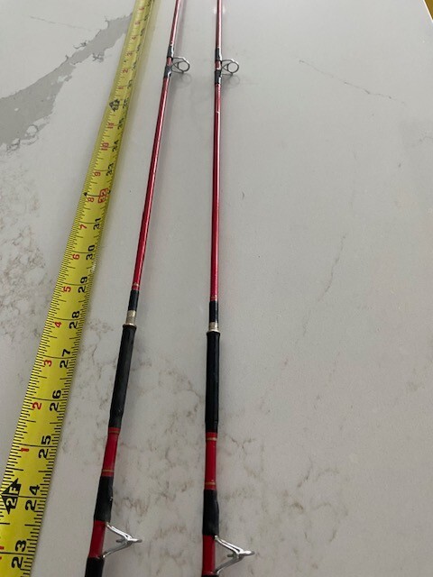 Fishn pal rods (2) South Bend unit 69