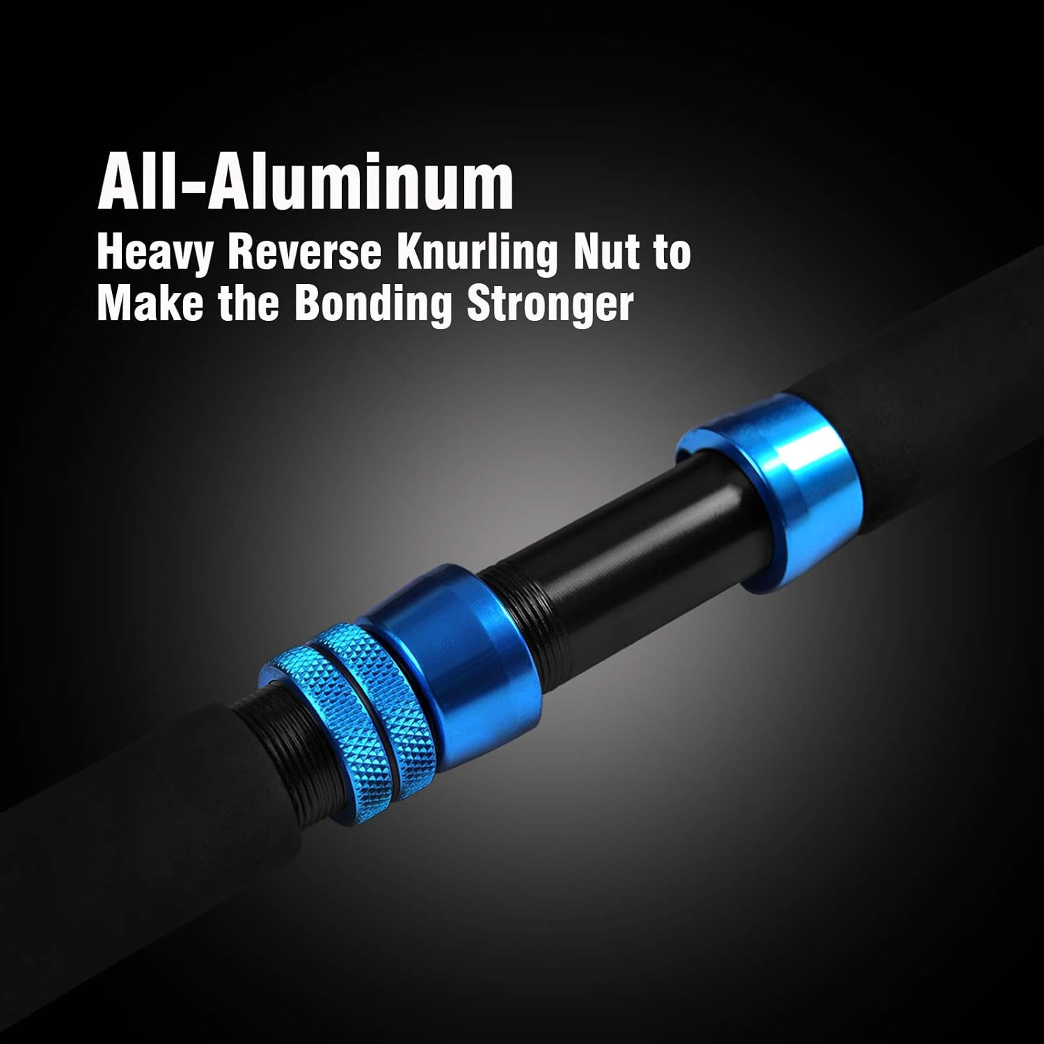 1-Piece Saltwater Offshore Trolling Rod Conventional Boat Rod Carbon Fishing Pol