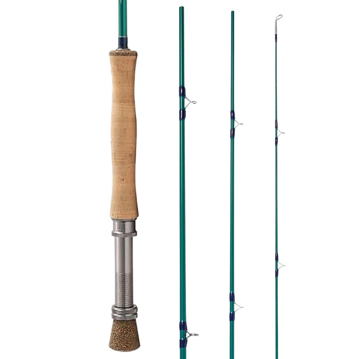 TFO Blitz 6wt 9ft 4pc Fly Fishing Rod with Rod Sock and Rod Tube (TF 06 90 4 BZ)