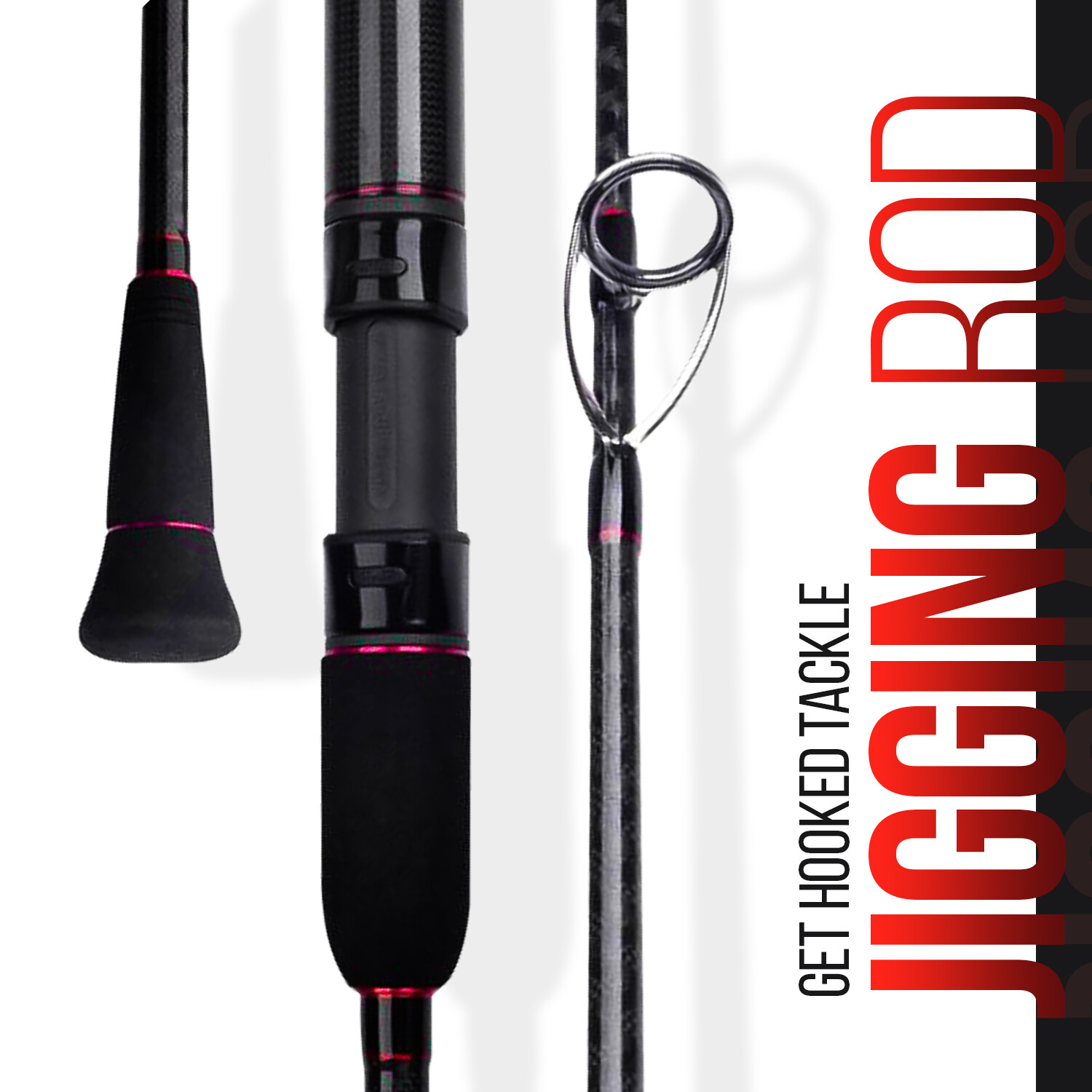 Slow Pitch Jigging Rod 100% Toray Carbon Saltwater Casting Extreme Fishing