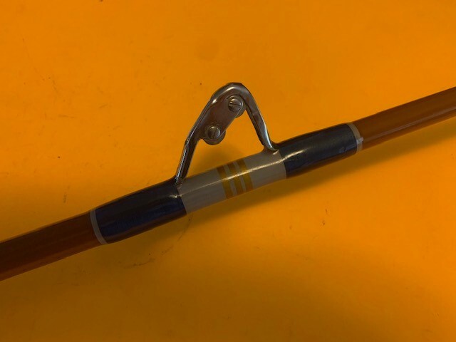 CUSTOM BUILT CALSTAR AC30D 6 FOOT 11 1/2 INCH 30 POUND CLASS BOAT/TROLLING ROD