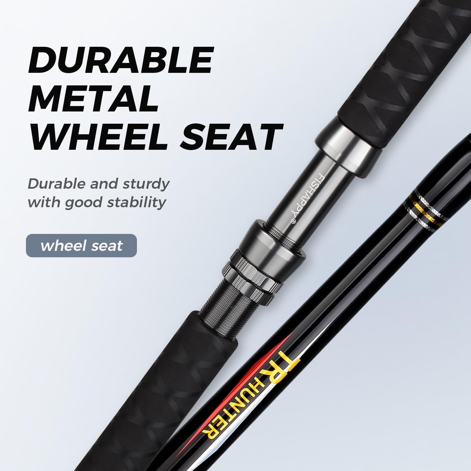 Trolling Rod Saltwater Offshore Heavy Roller Rod Bent Butt Trolling Rod Big Game