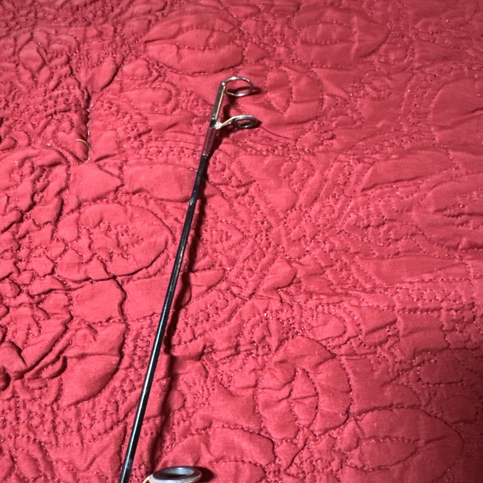 Custom made ice rod 37” Ice Fishing Rod Made By western sports and tackle