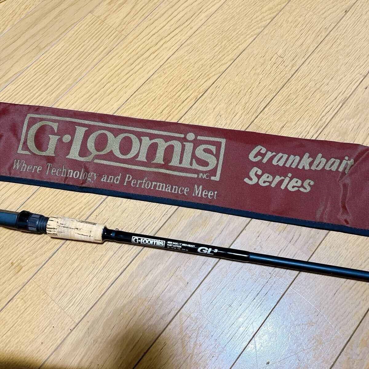 Extremely rare G.Loomis MBR843c GL3 bass rod G Loomis
