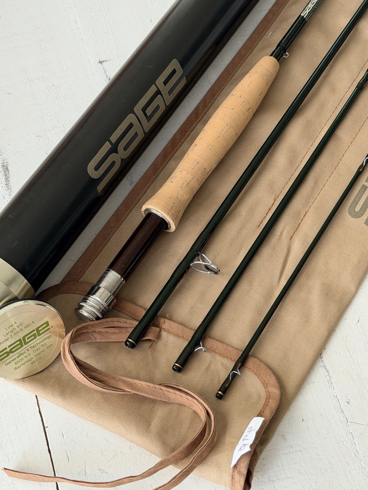 **BEAUTIFUL**🔥SAGE Z-Axis 4wt. 9’ft FlyRod!~LEGENDARY~🔥