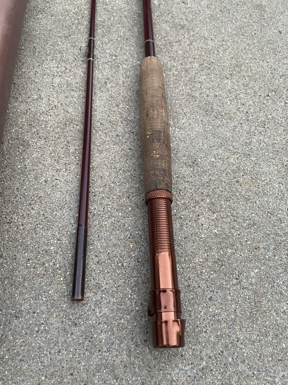 L. L . BEAN Two-Piece Fly Rod, 8′ Long – Graphite Bamboo?
