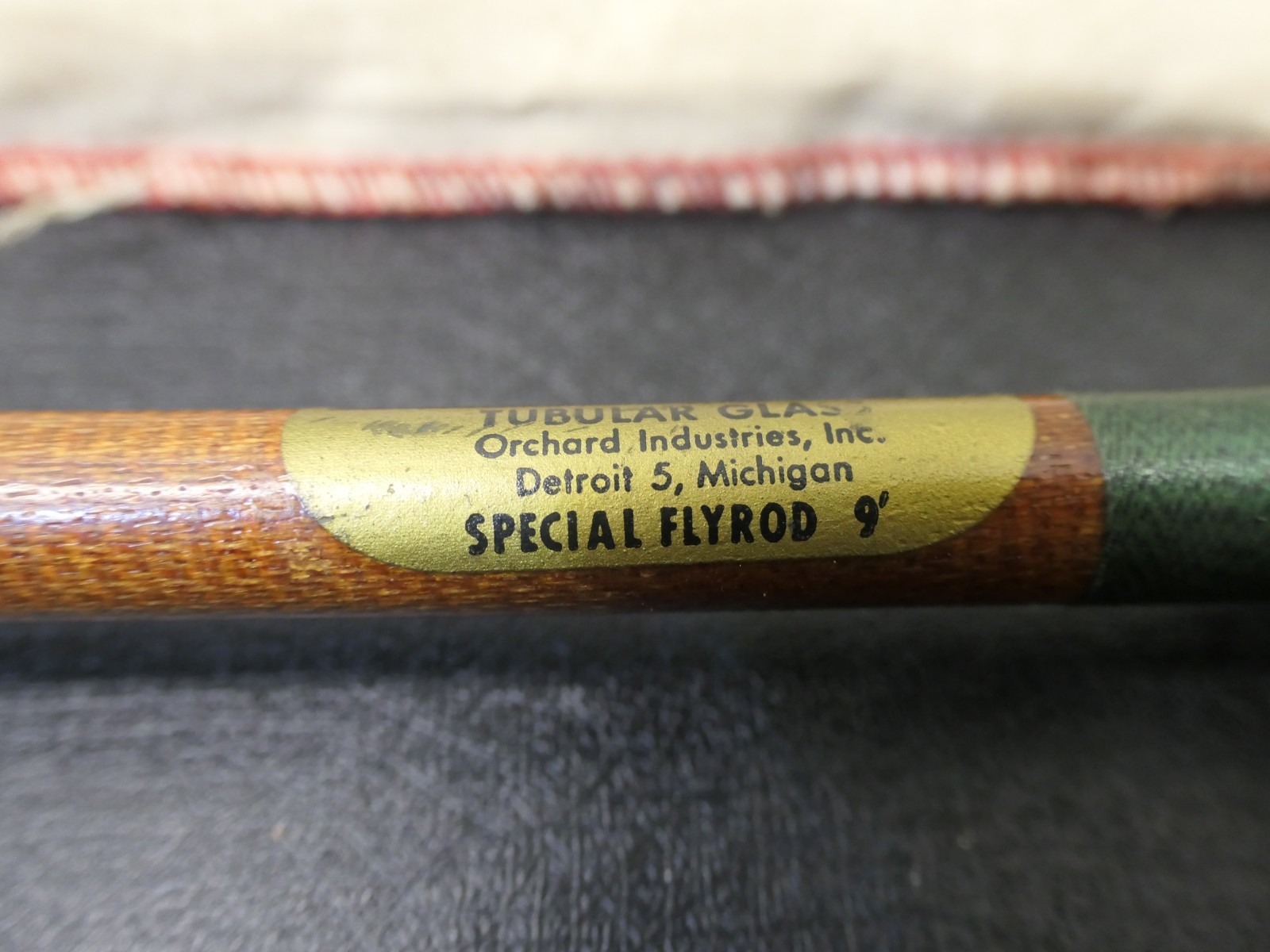 Vintage ACTIONGLAS Tubular Glass Special 9′ Fly Rod