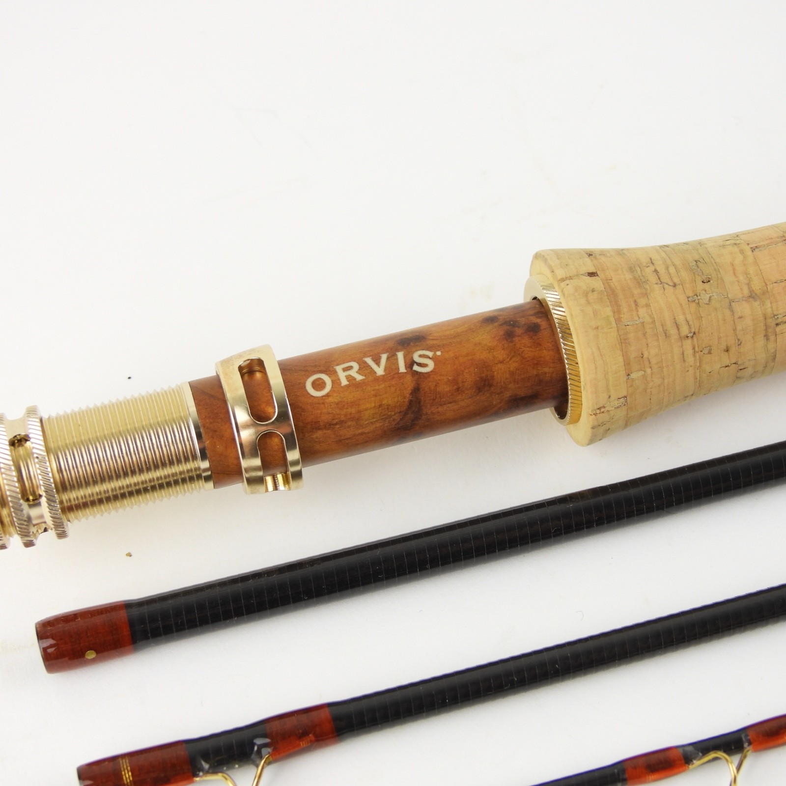 Orvis Superfine Touch Fly Fishing Rod. Full Flex. 7’ 6”. 4wt. W/ Tube & Sock.