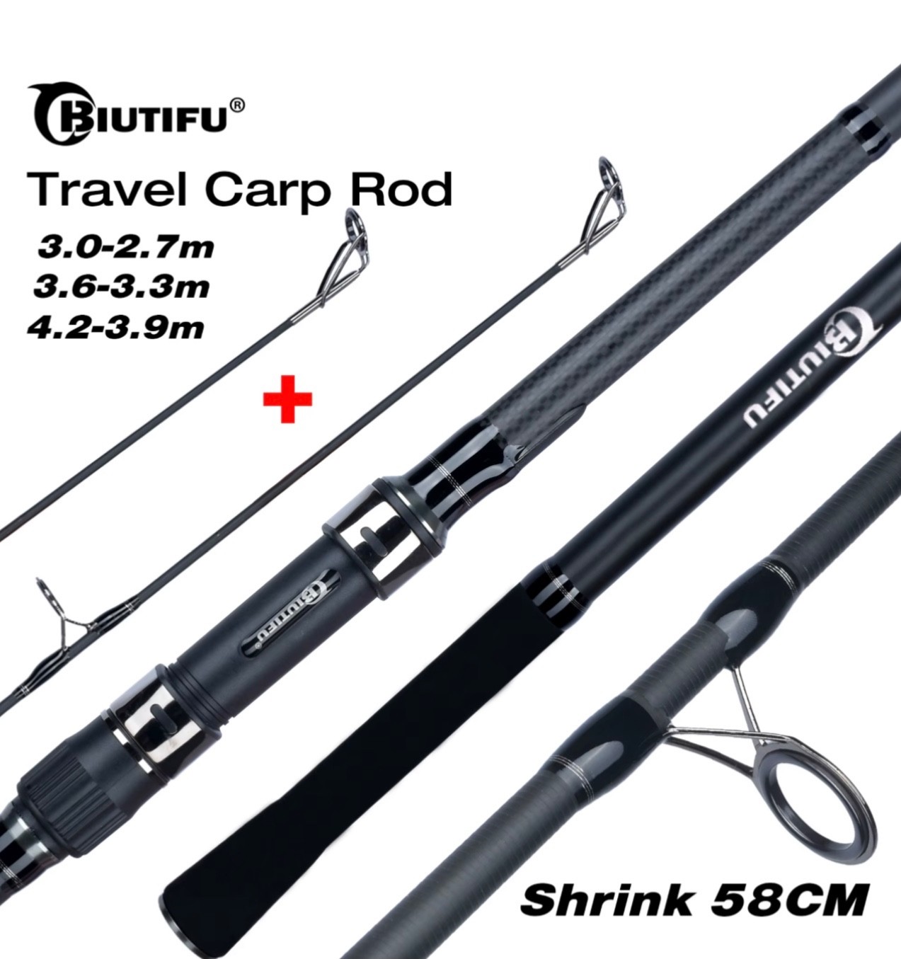 Travel Fishing Rod Carp Coarse Freshwater Rods Various