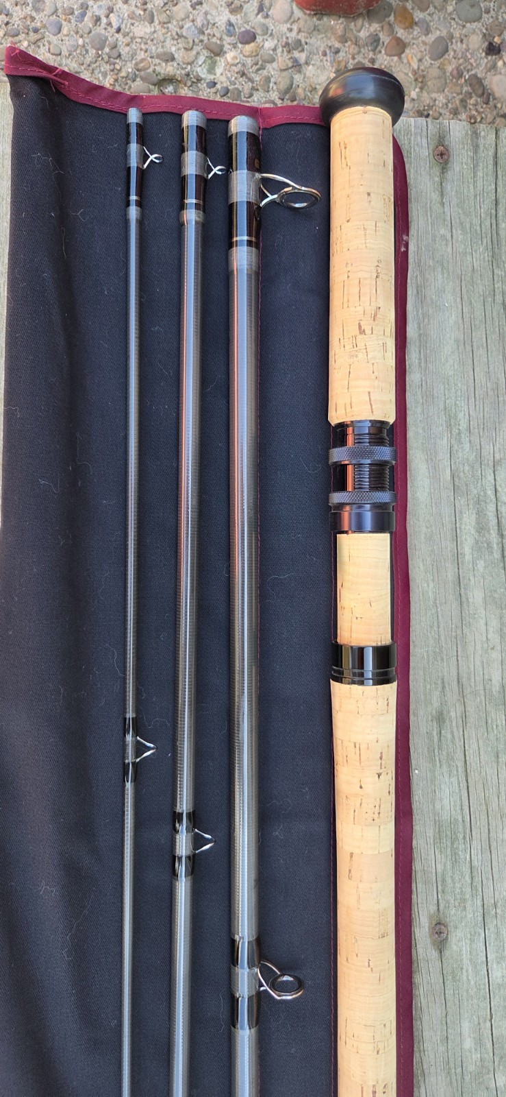 Scott ARC 1509 15′ 9WT Two Hand Fly Rod 4 Pc W/ Tube