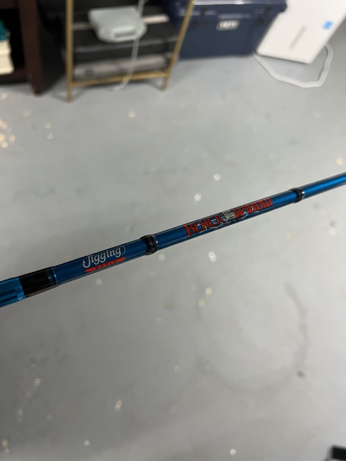 Jigging World Black Widow 120S Spinning Rod Brand New