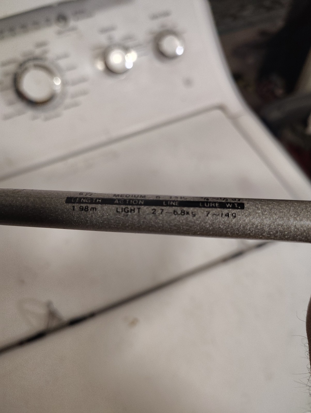 Daiwa Regal Silver Series 6012 6.5′ Medium Light Action Two-piece Fishing Rod