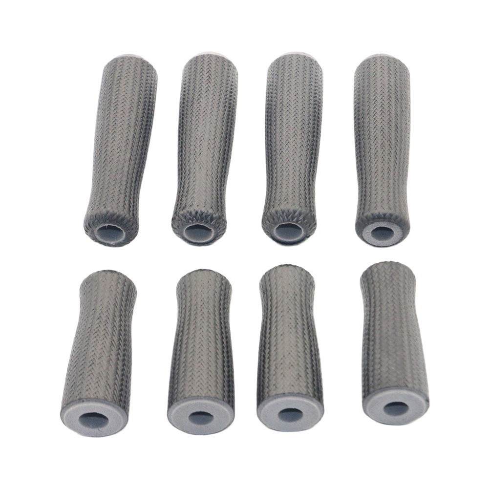 Fishing Rod Grip Set Carbon Mesh Middle and Rear Sections 10g Total Weight