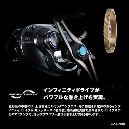 Shimano 24 SLX 70XG Baitcasting Reel (Right-Handed)