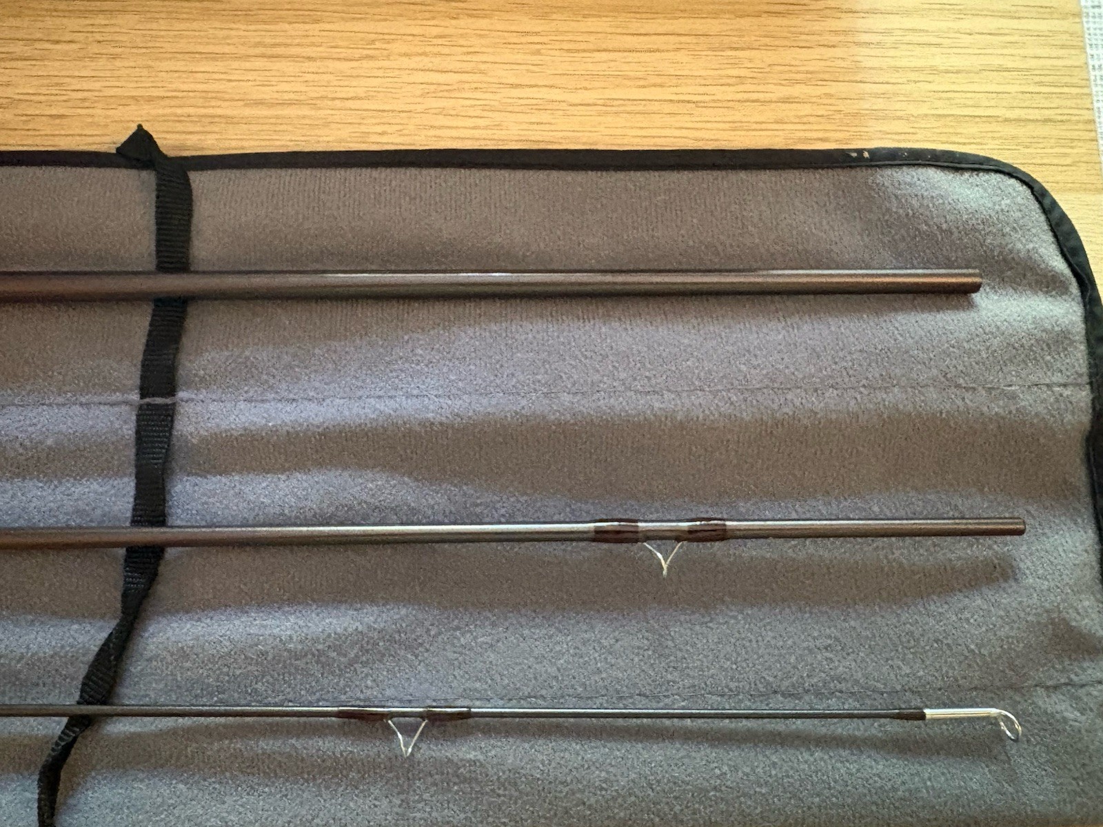 TFO Finesse Glass 7ft 3/4WT 3pc Moderate Fiberglass Fly Rod w/ Tube Sock
