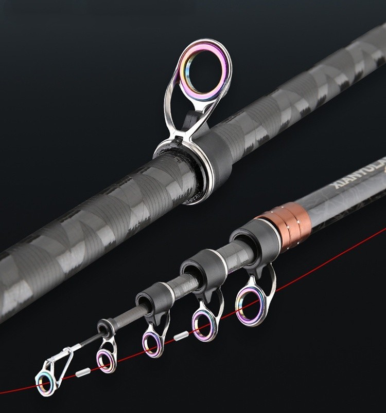 Telescopic Fishing Rods Carbon Fiber Rod Big Game Long Cast Fishing Rod Travel