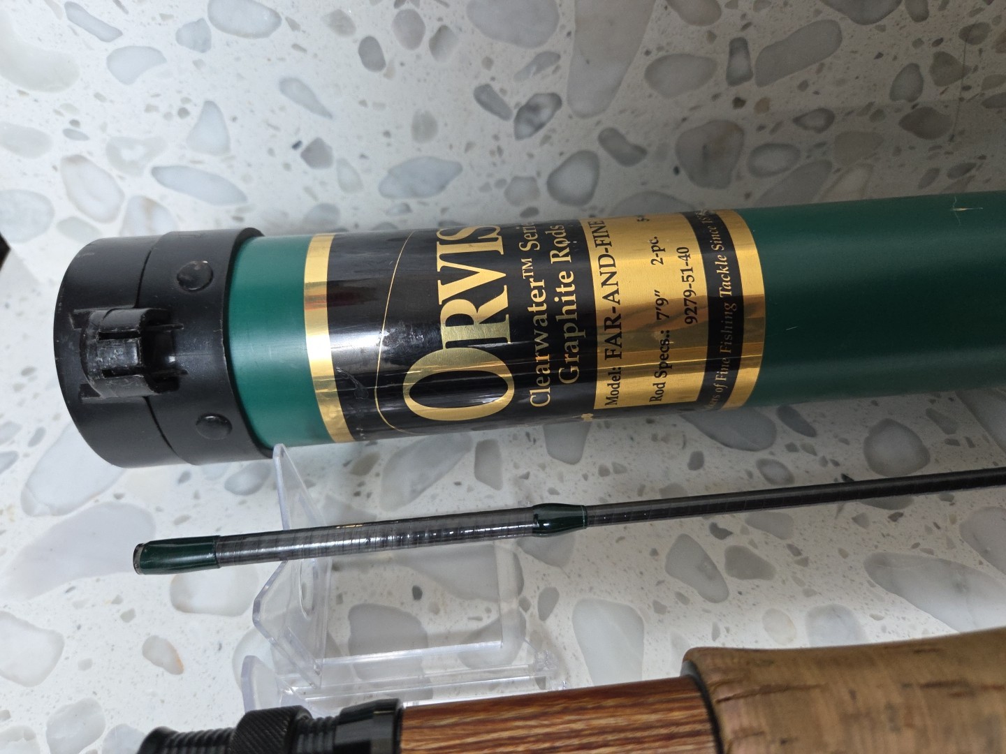 ORVIS Graphite “FAR AND FINE” 5wt 7’9″ Fly Rod