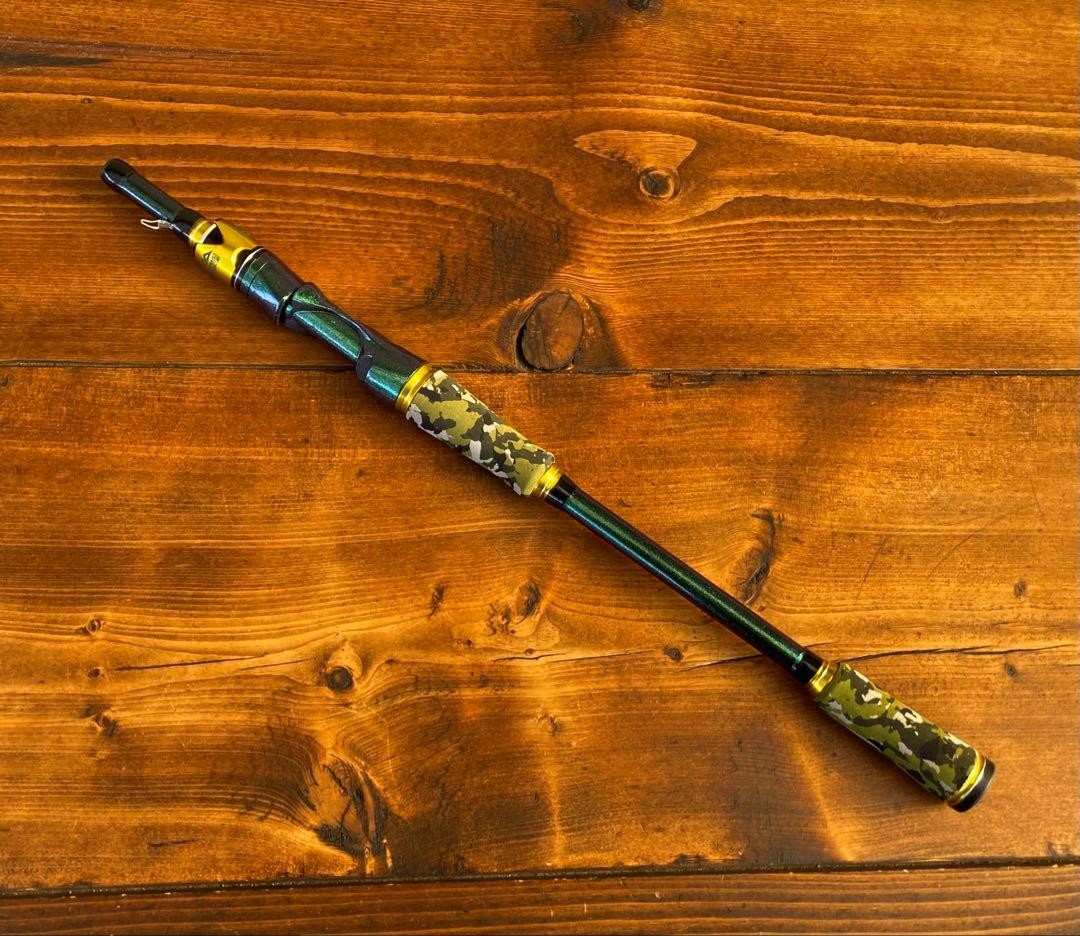 Ultra-light 6ft Carbon Spinning Rod 4-Piece for Bass, Trout, Surf, Used