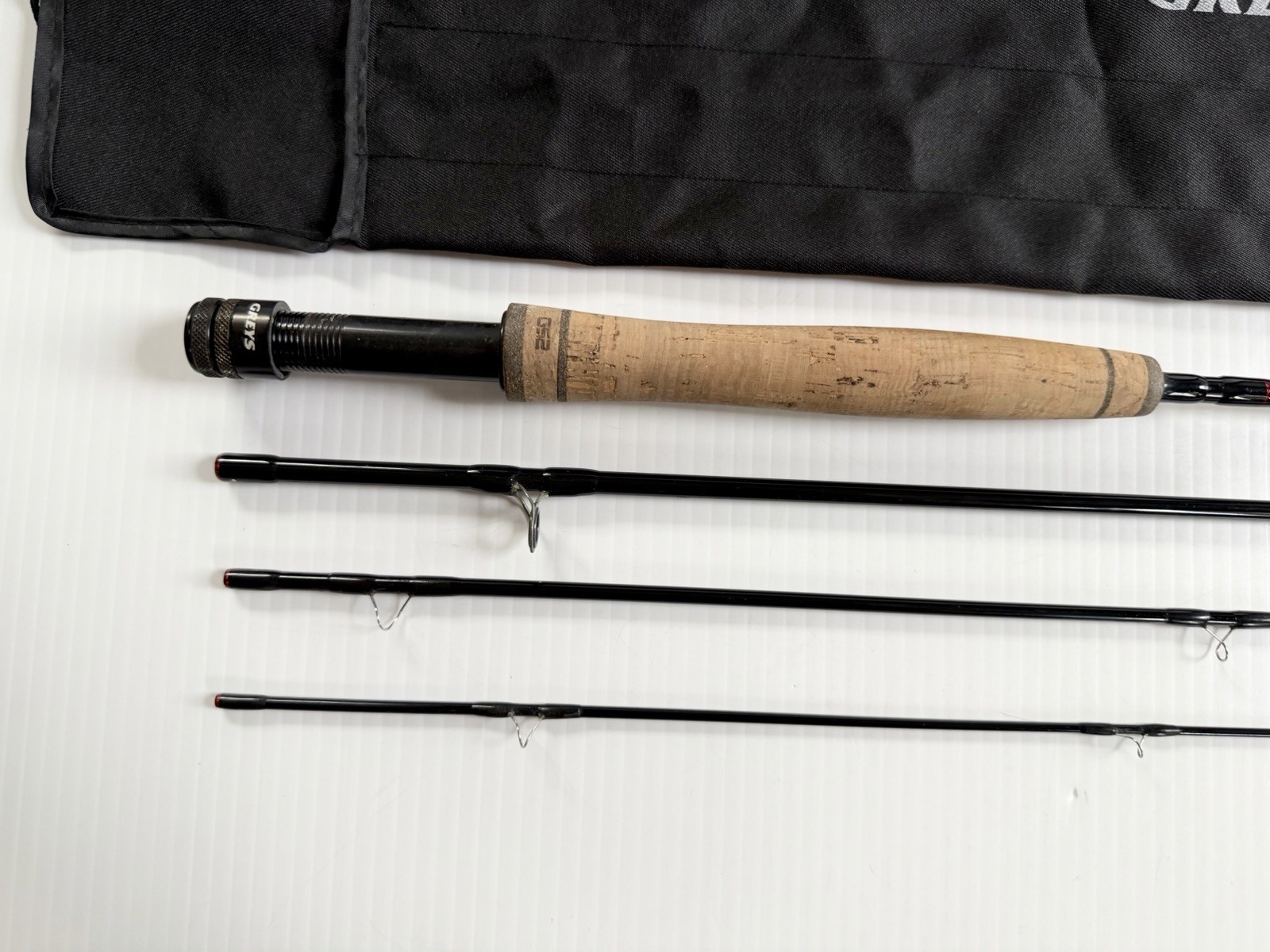 Greys Model GS2 8′ #4 Weight 4 Piece Fly Rod With Case