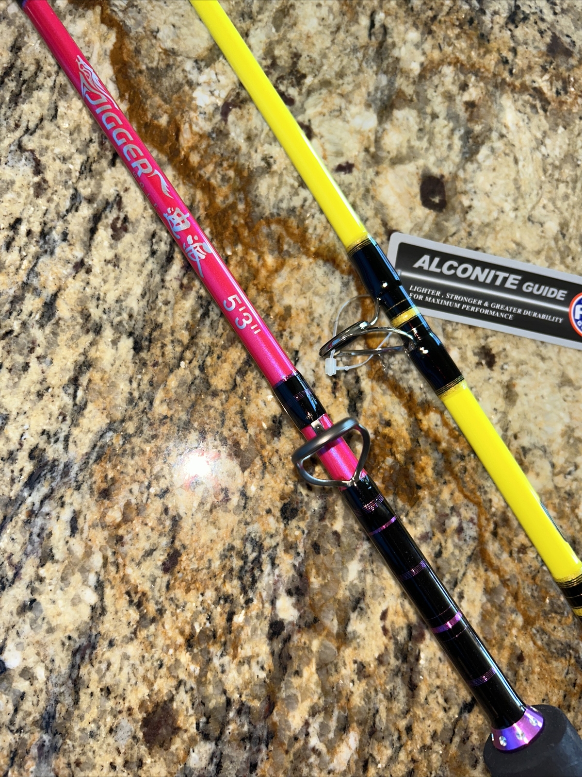 Jigging Rods 300g OR 600g U CHOOSE Premium Rod Parts. $399.Value