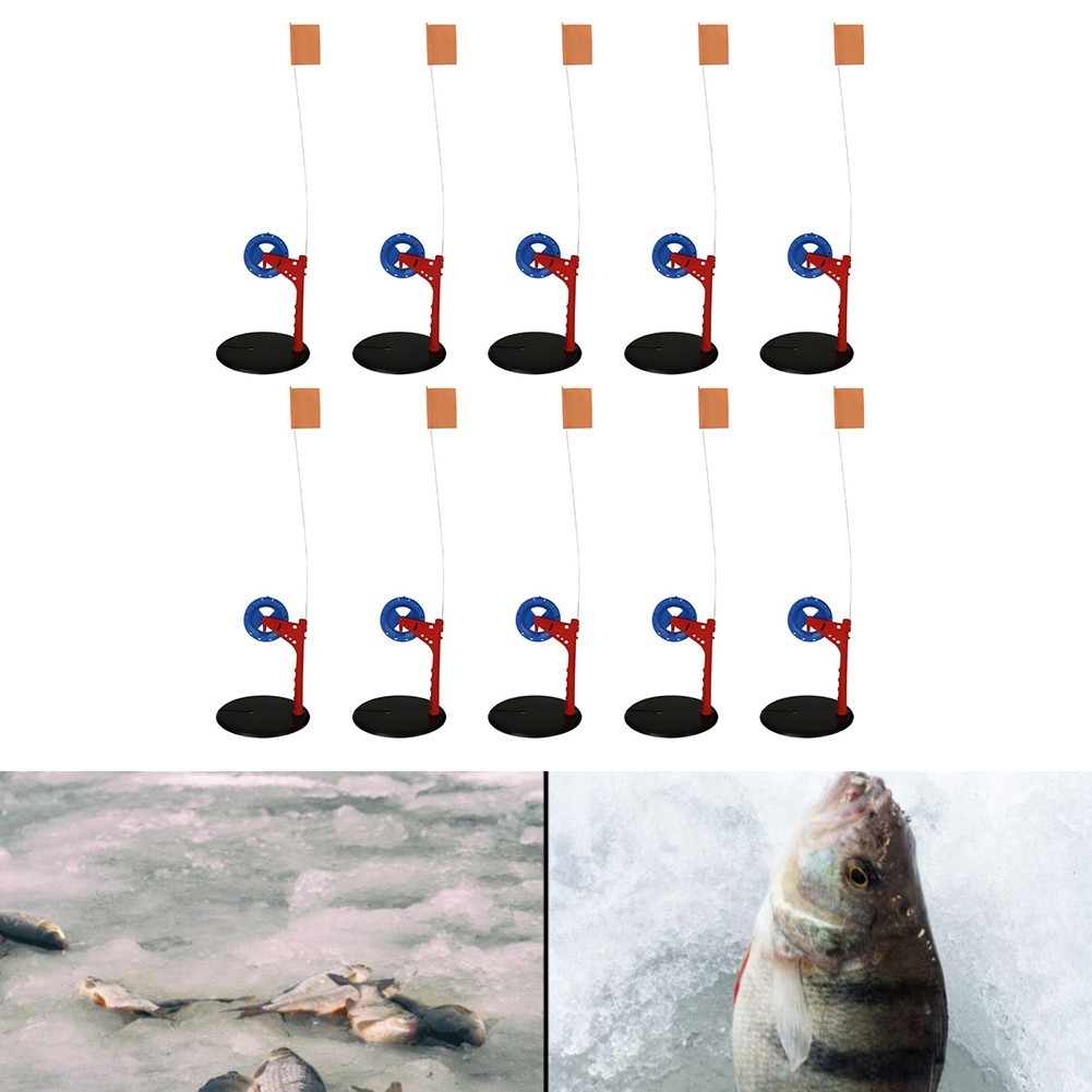 Angling Gear Ice Fishing Flag Ice Fishing Tip-up Cold Resistant Material