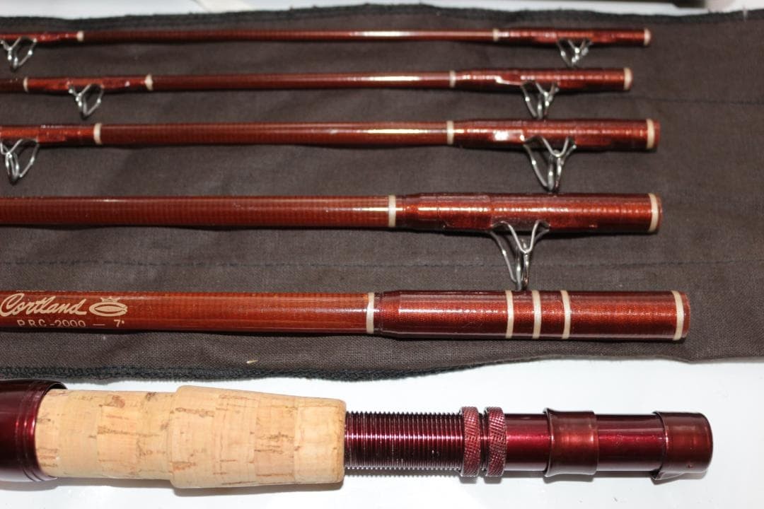 Cortland PRC-2000 7ft Pack Baitcast Rod with Bag & Case JDM