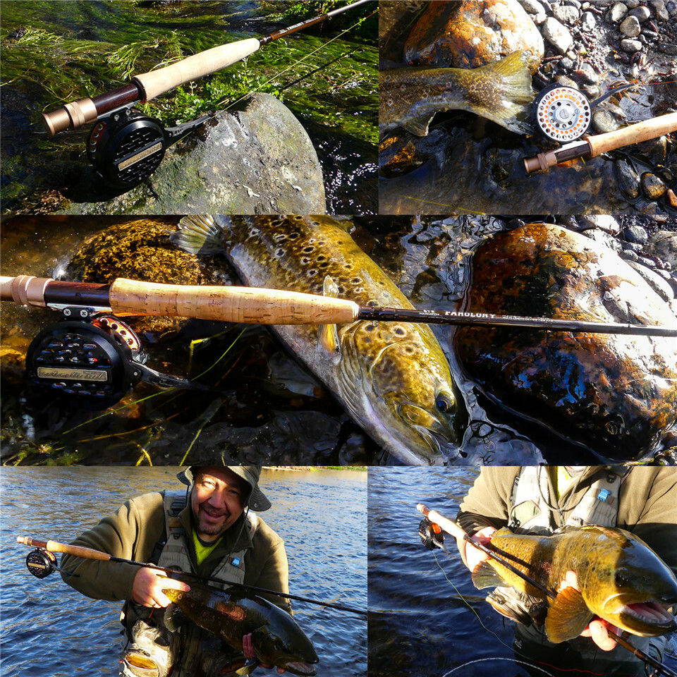 Farglory Nymph Fly Fishing Rod #3 #4 #5 9′-10’6″/ 9’6”-11’0” Extension Section