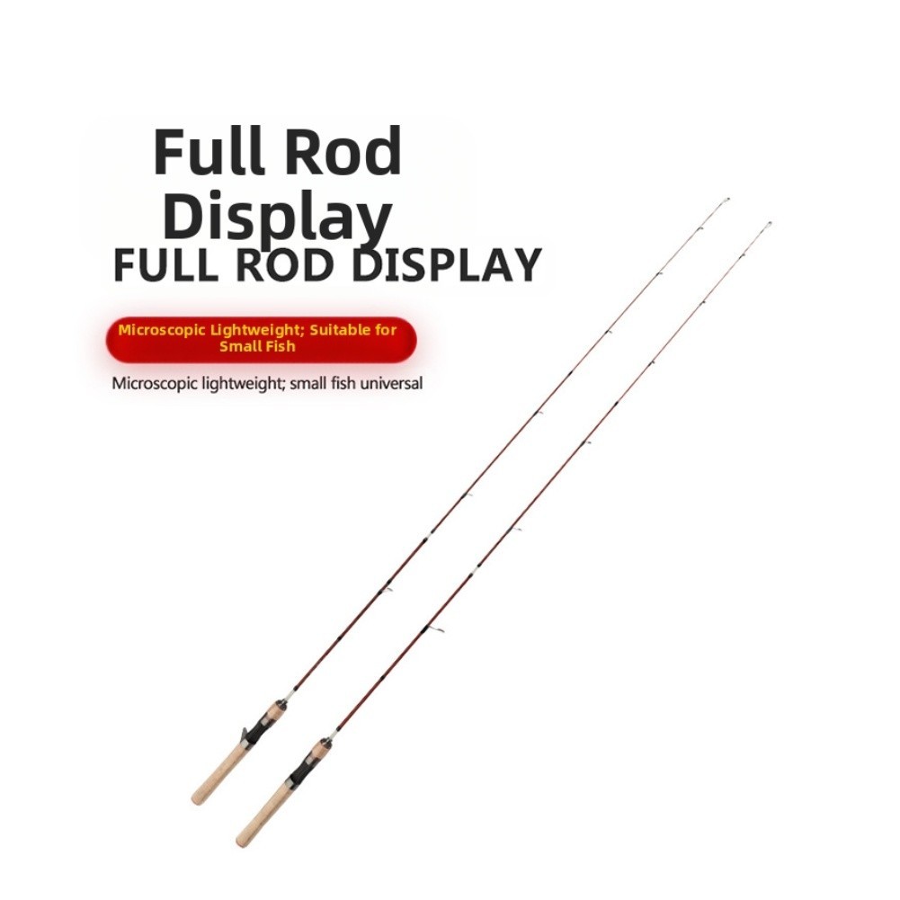 Flexible 1 4m Four Section Fishing Lure Rod for Various Freshwater Fish