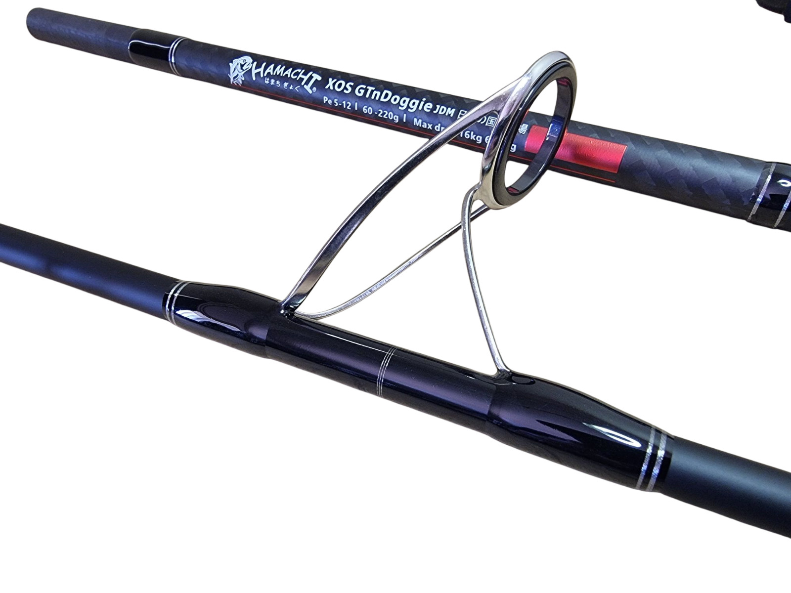 2025 Hamachi XOS GT’n’Doggie 50 – 130lb Popper 9’6 – 5 piece travel fishing rod