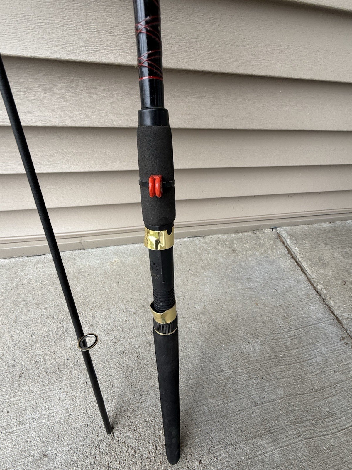 Daiwa Apollo 1616 Medium Action Rod 8-16lbs 2 Piece 8 1/2ft.