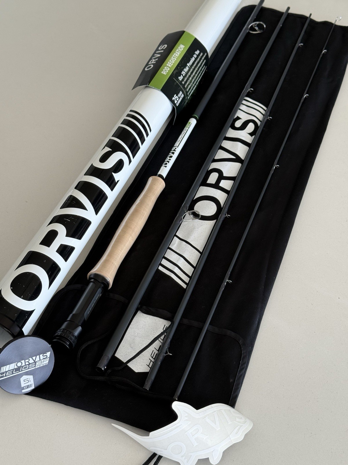 **BEAUTIFUL** 🔥 ORVIS HELIOS-3F 5wt. 10’ft~4pc ￼ Flyrod!! 🔥~NEW~🔥