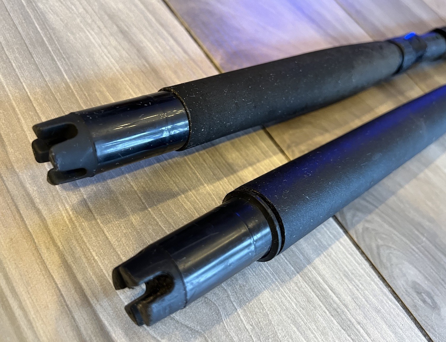Lot of 2 Conventional Fishing Rods Star Rods Aerial & Vtg Shimano TLD 70 Heavy