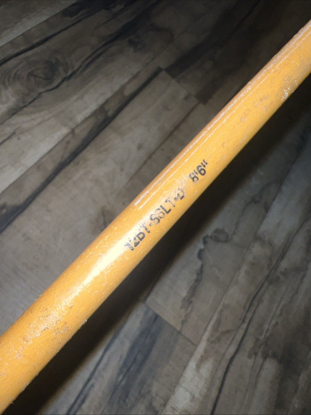Vintage St. Croix Bait/Trolling 8.5’ 1pc Deluxe Rod Tobacco-Fiber 12BT-86LT-D