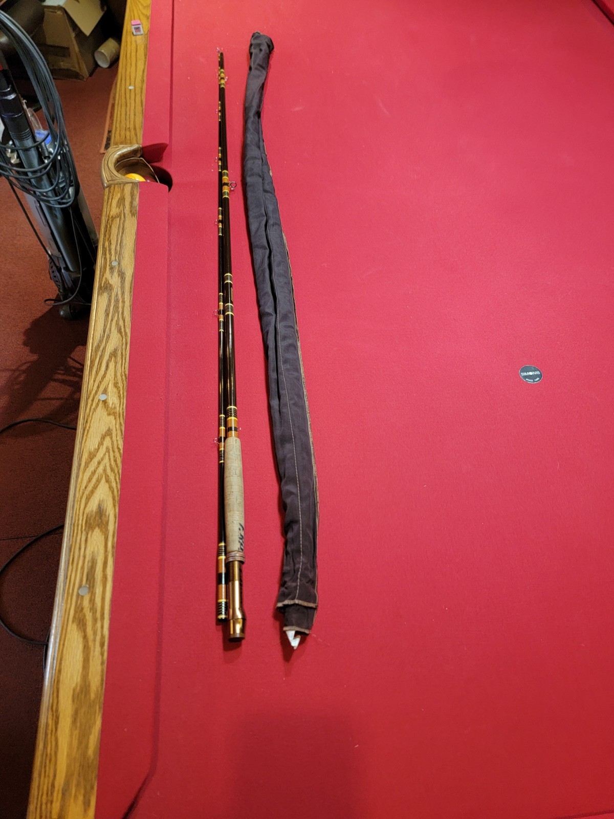 Vintage BROWNING SILAFLEX Model 322991 Fly 9′ Rod made in USA- fly line 10