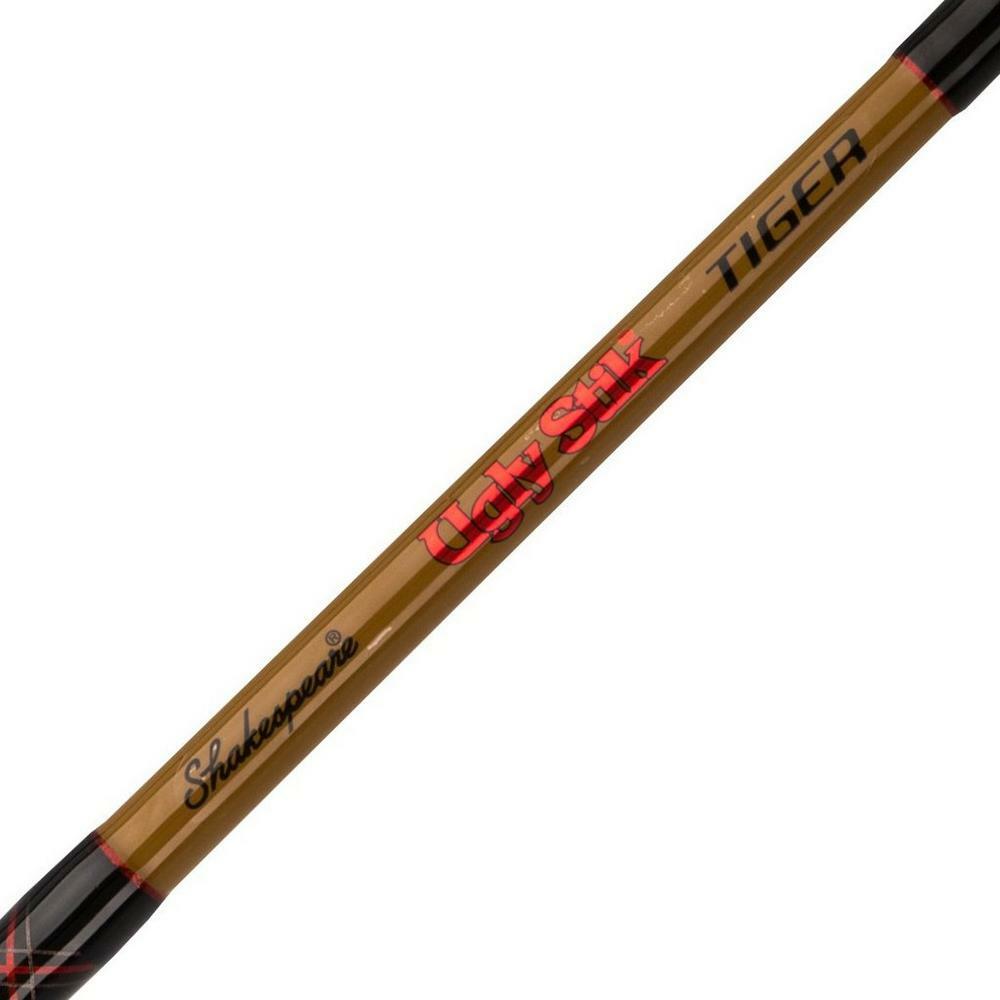 Shakespeare Ugly Stik Tiger One Piece Spinning Rod 7 ft~1 piece~Medium power