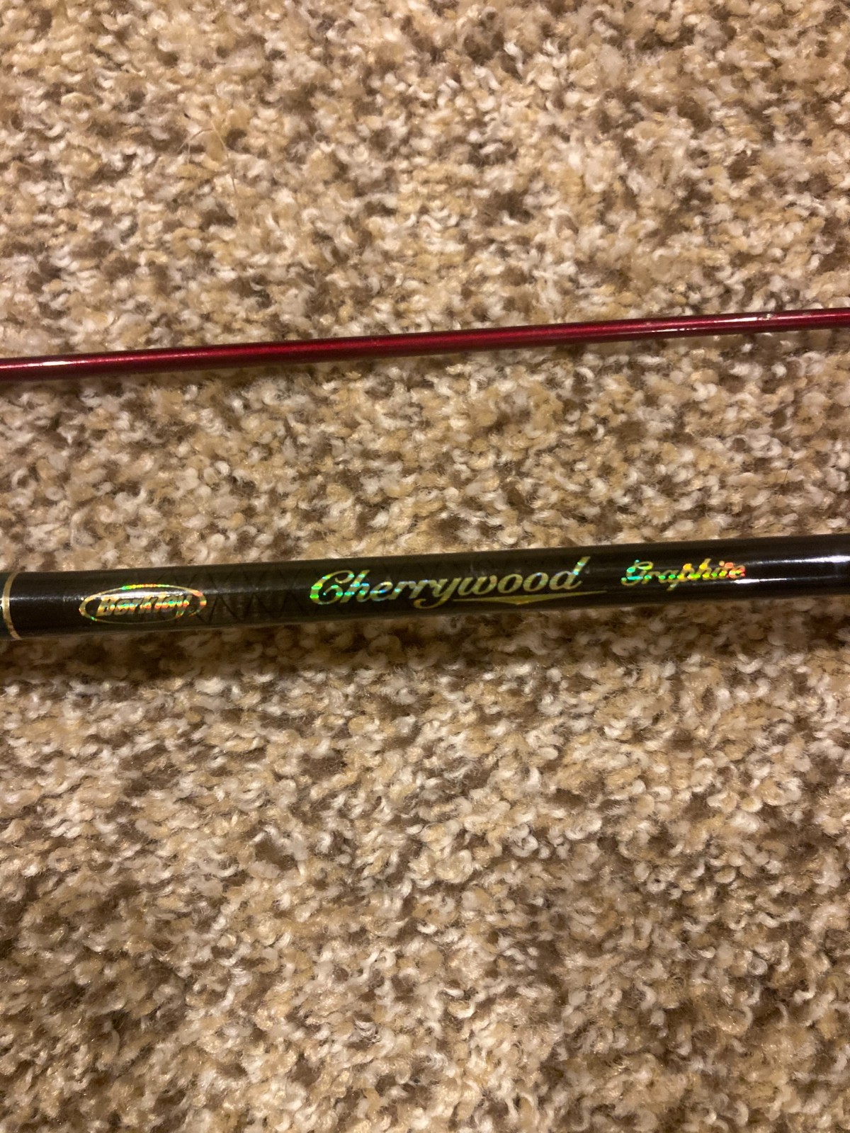 Berkley Cherrywood Graphite Spinning Rod CWS602M 6’0″ Medium 1/8-3/4 oz 2-Pc Exc