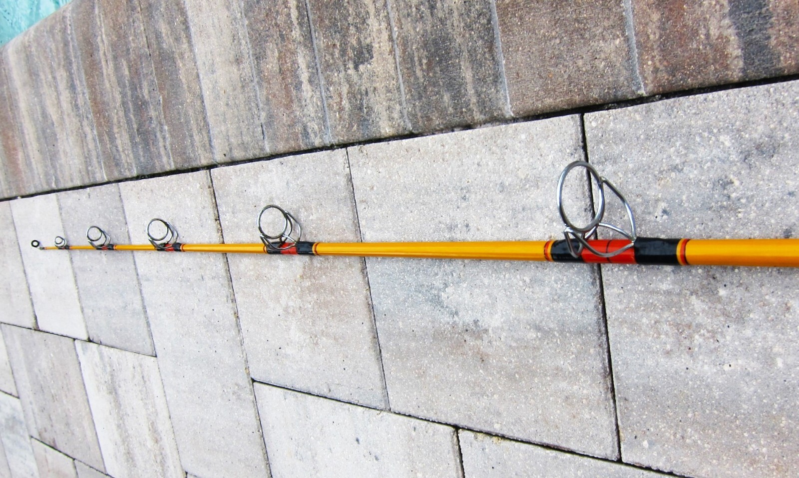 Vintage SILSTAR SOUNDER 1291-70BWS Big Game Spinning Rod: 7′; 20-50lb – USED CD!