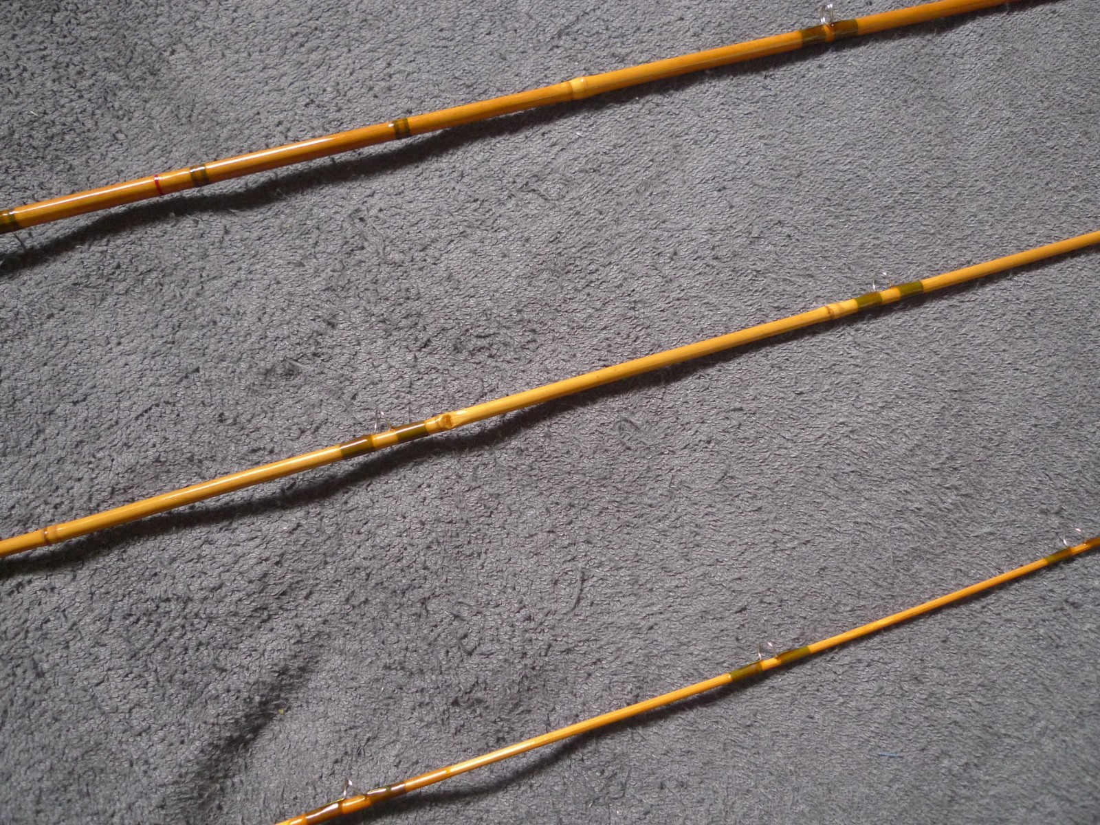 [Japan-made flyrod] 6’4″ #3 3pc unused ‘marutake bamboo flyrod’
