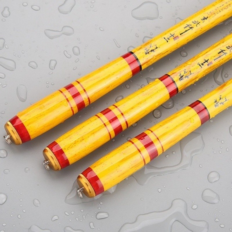 Carbon Fiber Fishing Rod Telescopic Ultra-light Hard Pole Stream Rods 1.8m-5.4m
