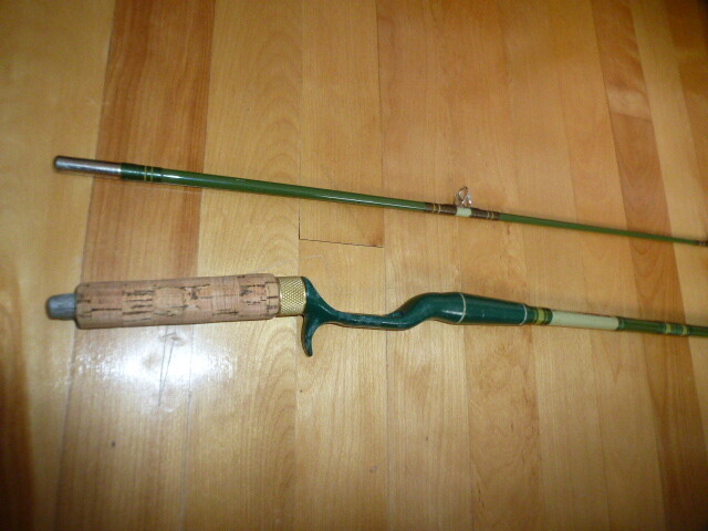 Vintage Fishing Rod Garcia Conolon USA 3 Stars Beautiful , collectable rods lure