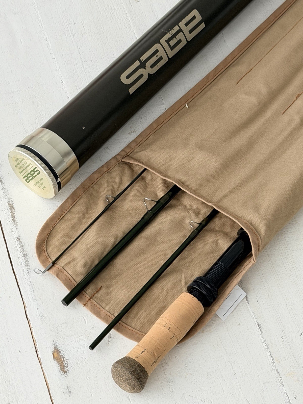 **BEAUTIFUL** 🔥 SAGE Z-AXIS Switch/Spey 8wt. 11’ft~4pc FlyRod!! ~LEGENDARY~ 🔥