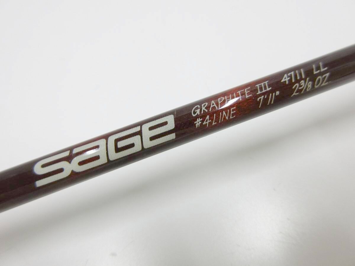 SAGE Graphite 3 4711LL 7’11 #4