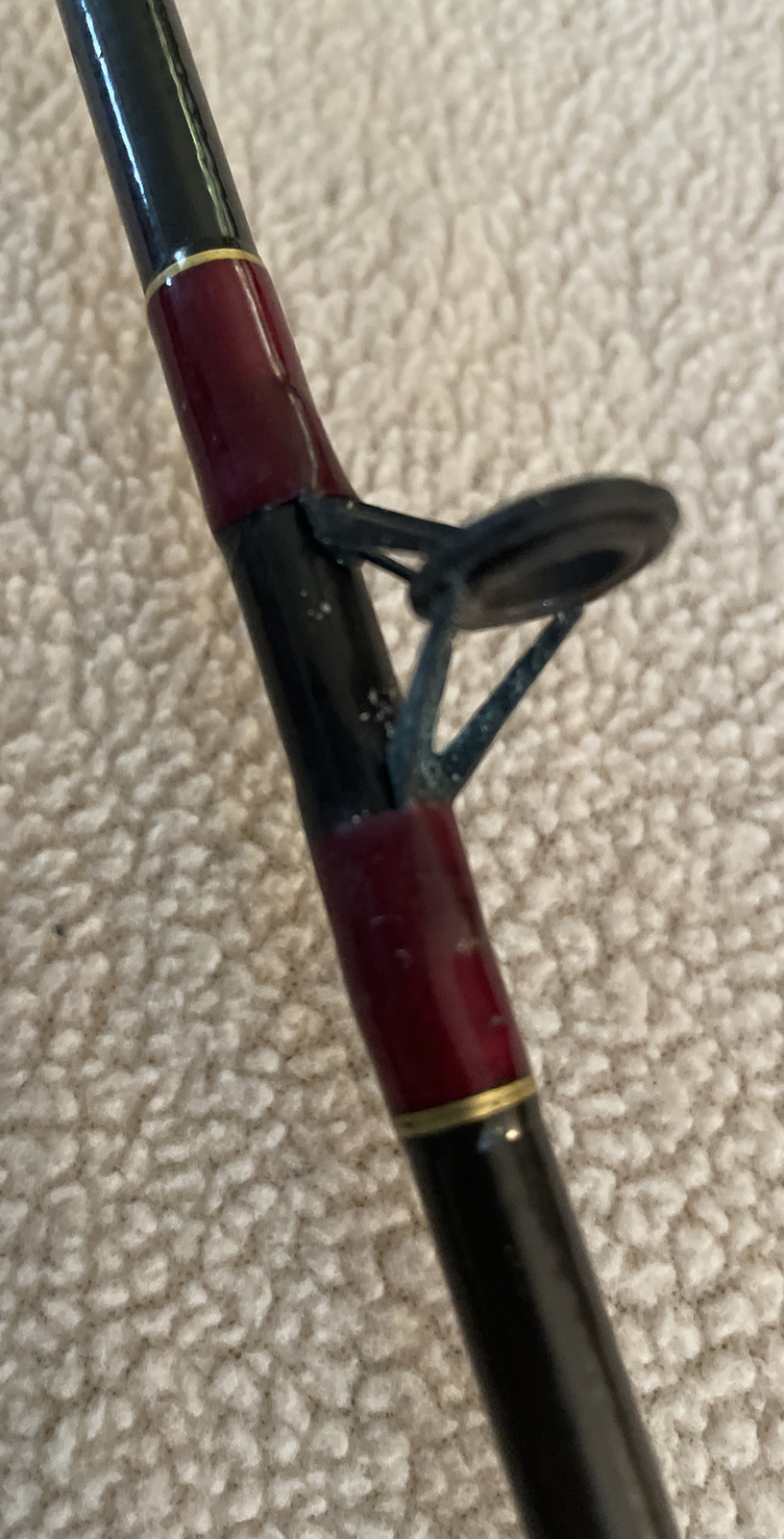 CORTLAND FairPlay Hi-tech GRAPHITE FLY FISHING ROD 8 foot 5-6 Line Wt. 2 Piece