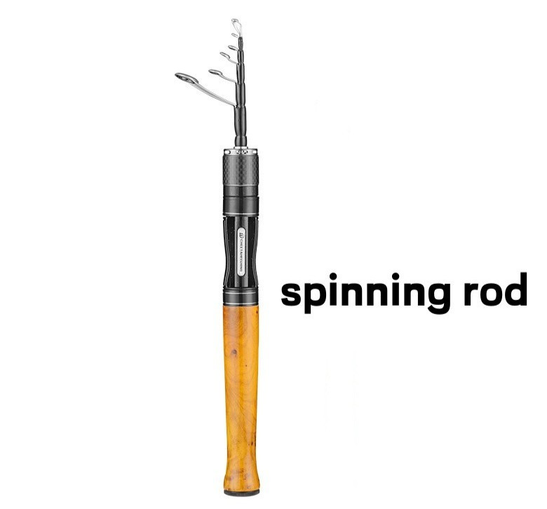 Telescopic Fishing Rods Spinning Casting Rod Carbon Fiber Rod Bass Ultra Light