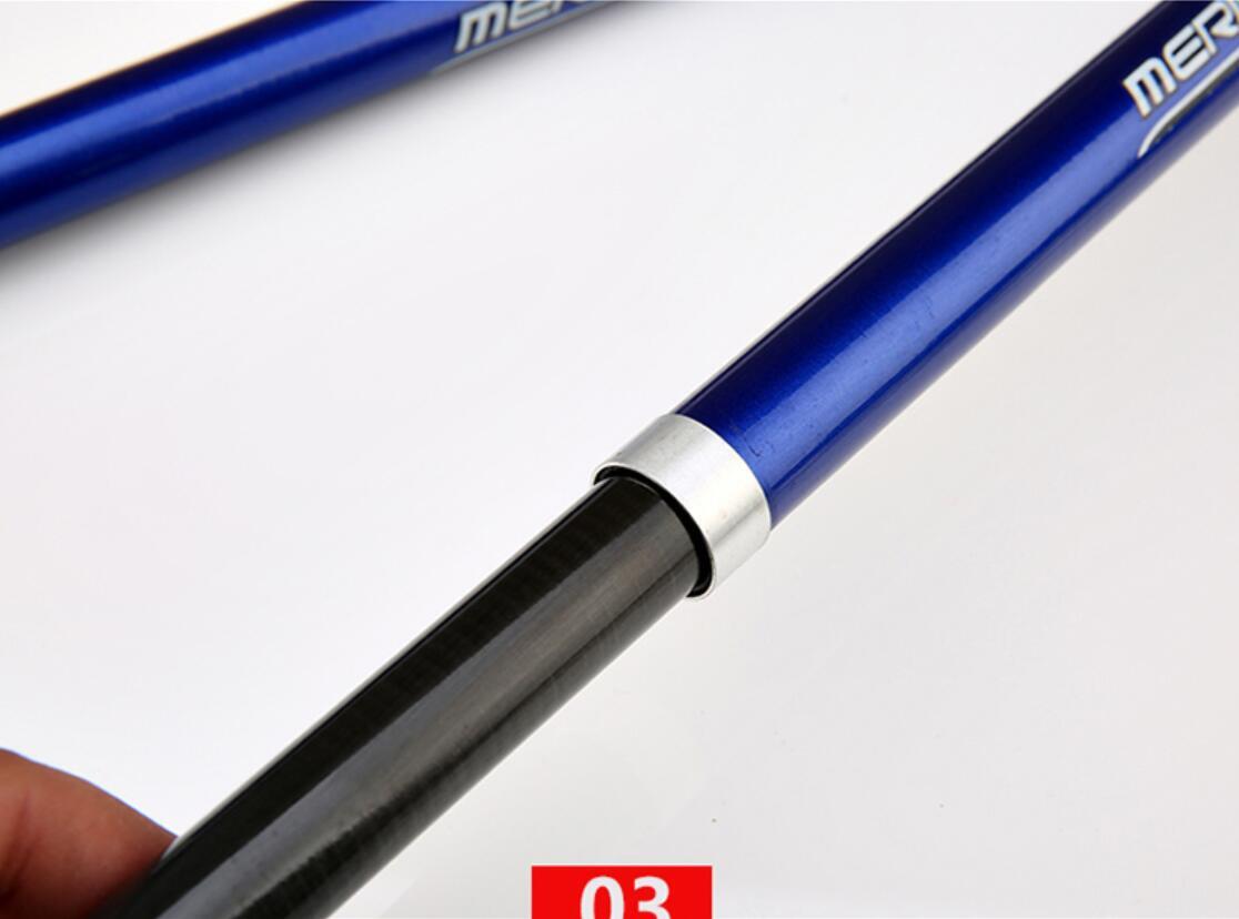 Carbon Fiber Spinning Fishing Rods 3.6M-6.3M Telescopic Rock Fishing Rods Trout