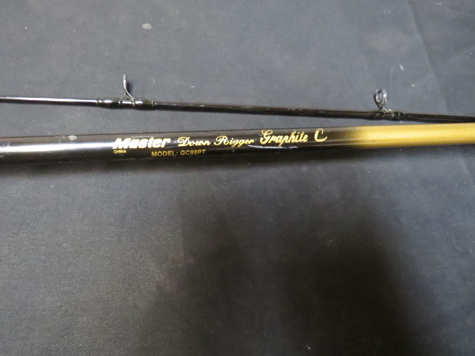 Master Graphite Composite GC88PT 8 1/2′ Downrigger Fishing Rod 2-Piece 8-20 Line