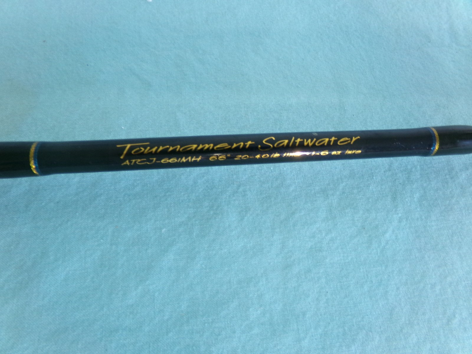 ANDE Tournament Saltwater ATCJ-661MH Boat Rod 6’6” MH 20–40lb