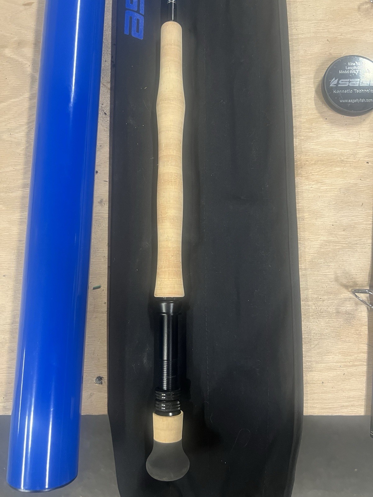 *NEVER FISHED* Sage SALT 1291-4 12 Weight Fly Fishing Rod. 4 Piece, 9 Feet