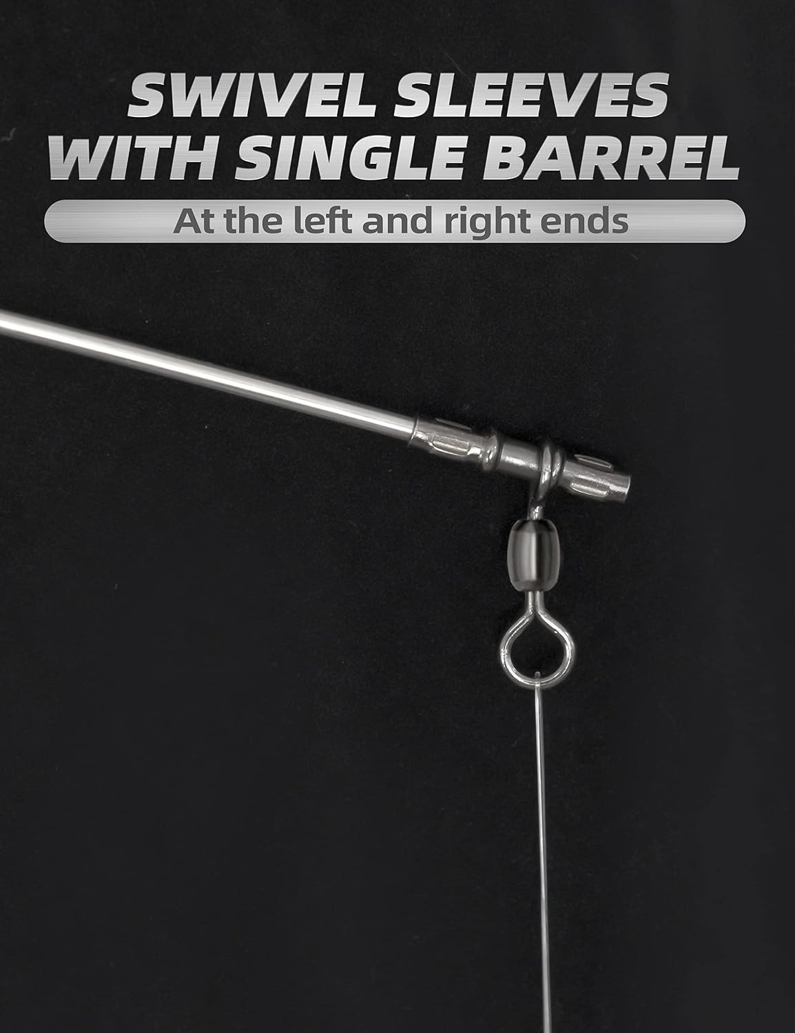 36″ Heavy-Duty 316 Stainless Steel Fishing Spreader Bar for Tuna & Marlin